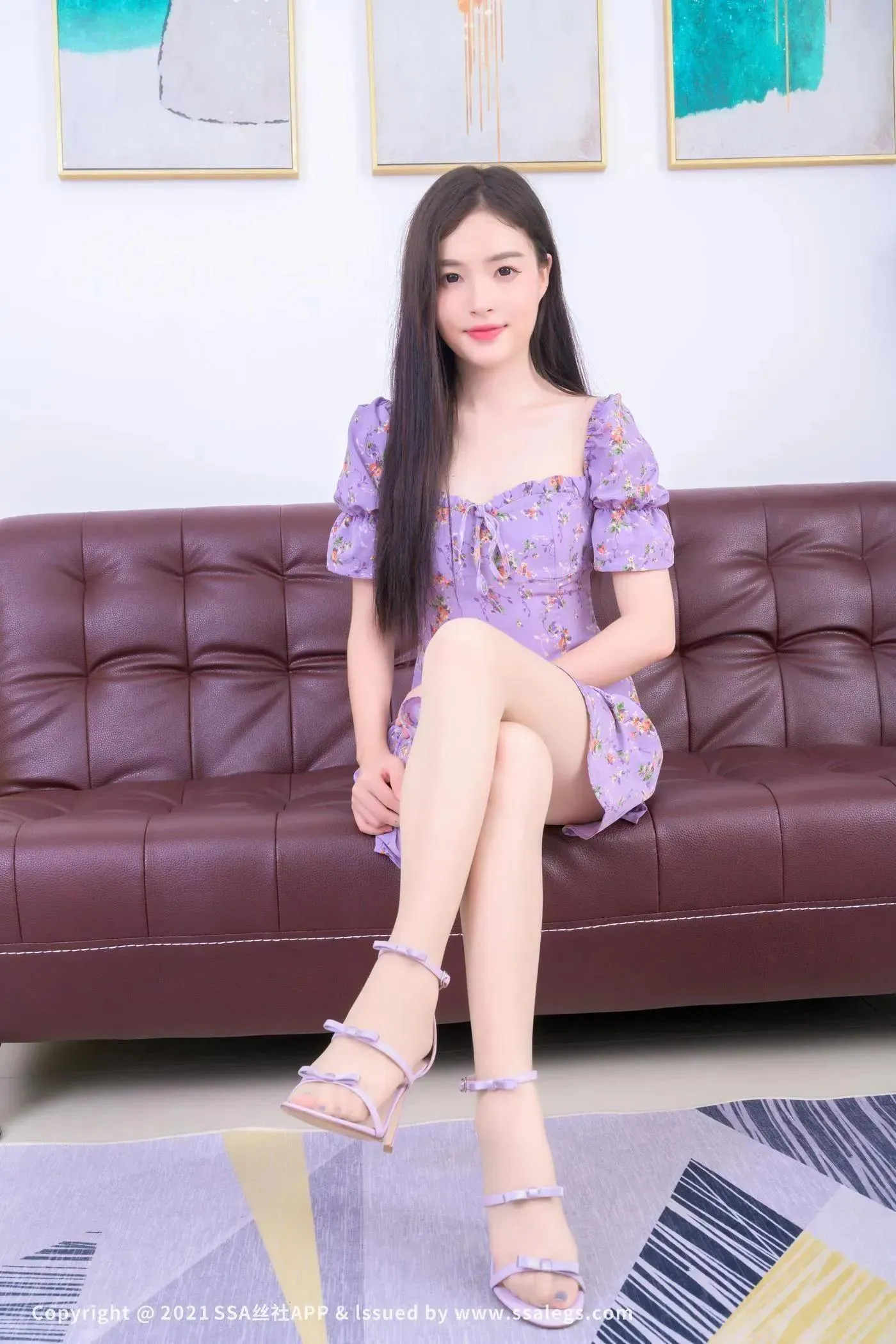 [SSA丝社]超清写真 NO.734 模特木子的肉丝袜美脚（上） [78P]插图2